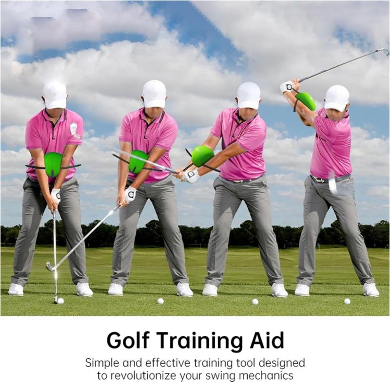 Aiuto per l'allenamento dello swing da golf Palline intelligenti Aiuto allenatore da golf Pratica per la correzione della postura da golf Allenatore dello swing da golf per golfista