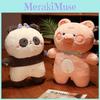 Entzückendes Plüschtier Kaninchen Panda Frosch Weiches Spielzeug Ideal Für Kindergeschenke Und Kissen