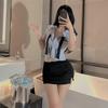 Sex lingerie sexy professional suit cosplay student tight uniform seduction plus size pure lust