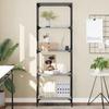 VidaXL 5-Tier Bookcase Sonoma Grey 59x35x171 Cm 837625