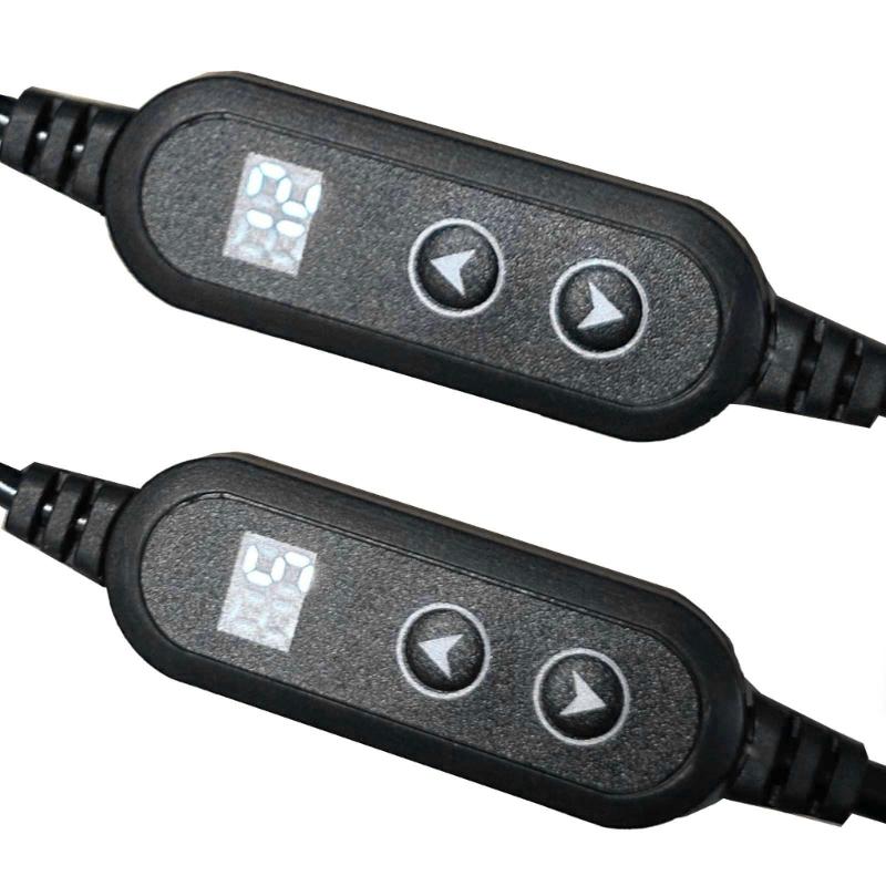 Adjustable Voltages USB C To 5V9V12V15V24V Car Power Adapter Cable With Digital Screen For Home Outdoor Car Devices