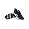 Under Armour Fabric Comfortable Mesh Running Shoes Kids Sneakers Black 3026185
