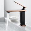 White Brass Basin Faucet Bathroom Sink Faucets Hot Cold Water Mixer Crane Deck Mounted Single Handle Hole Bath Kitchen Taps