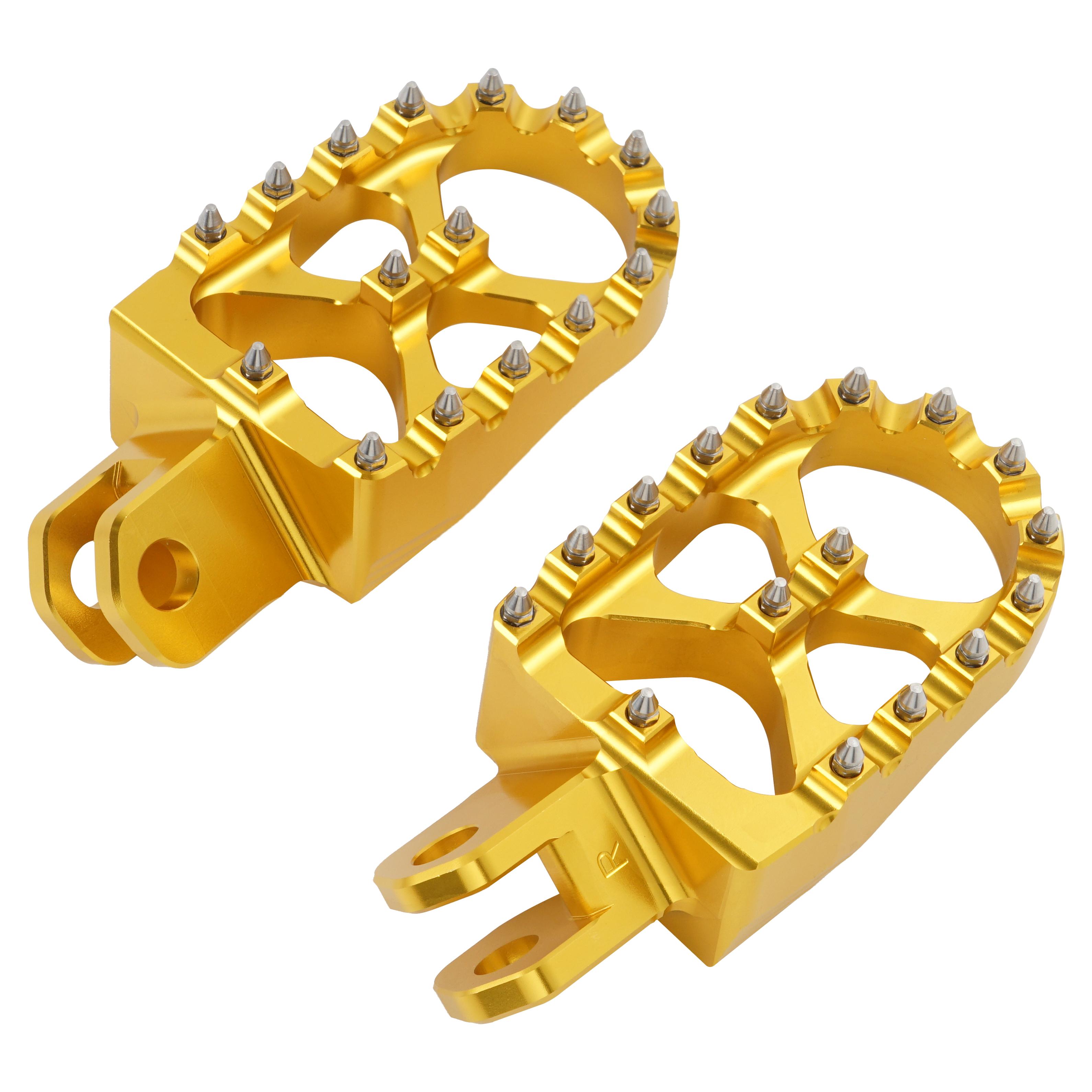 

NICECNC For Suzuki DRZ400S DRZ400SM DR-Z 400S FR-Z 400SM 2000-2024 2023 2022 Motorcycle Foot Pegs FootRest Footpegs Rests Pedals золотий