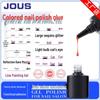 1KG High-End Solid Color Gel Nail Polish Pack with Glitter, Crushed Diamond, and Cat Eye Effects