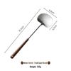 Zhi Shi Walnut Handle 304 Stainless Steel Apple Spatula