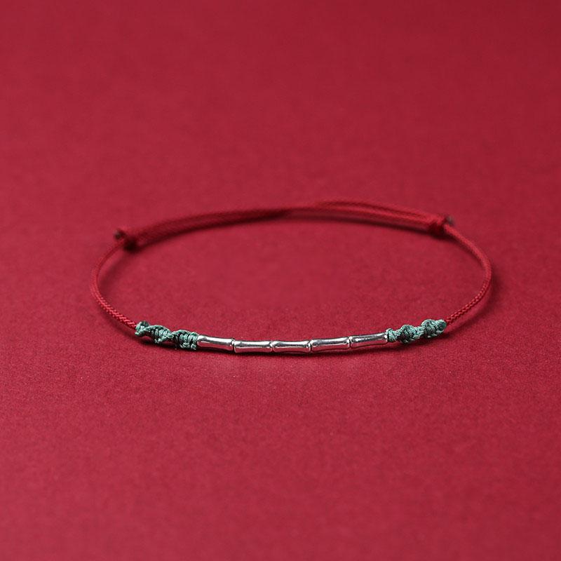 PANJBJ 925 Silver Color Mosubi Zircon Anklet For Women Girl Simplicity Retro Exquisite Jewelry Birthday Gift Dropshipping