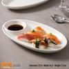 Three-Compartment Ceramic Steaming Tray: Rice Cooker, Baby Food Divider, Deep Vegetable Steamer.