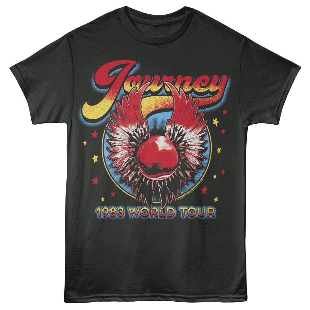 Journey Frontiers 1983 World Tour Men T Shirt L