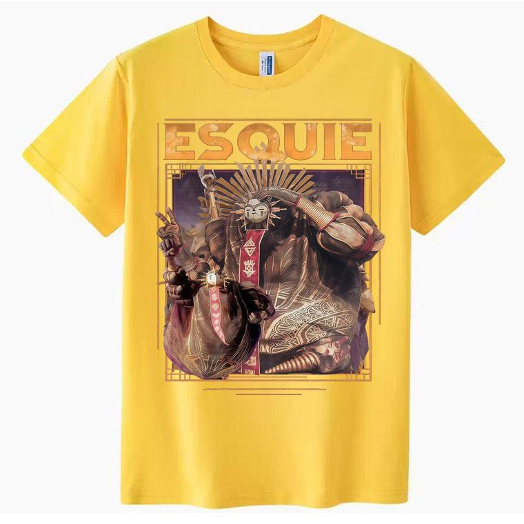 

Esquiu Clair Obscur Expedition 33 Aesthetic Tee Shirt Novelty Cotton Oversized T Shirts Harajuku High Quality TShirts Teenagers S