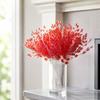 50pcs Acrylic Bead Drop Crystal Bud Branches Beaded String Floral Picks  Home Decoration