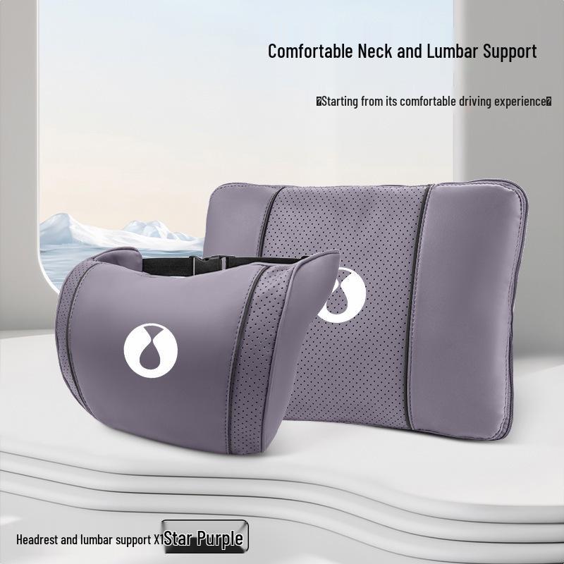 All-Season Lumbar Support Cushion & Headrest for BYD Denza Cars