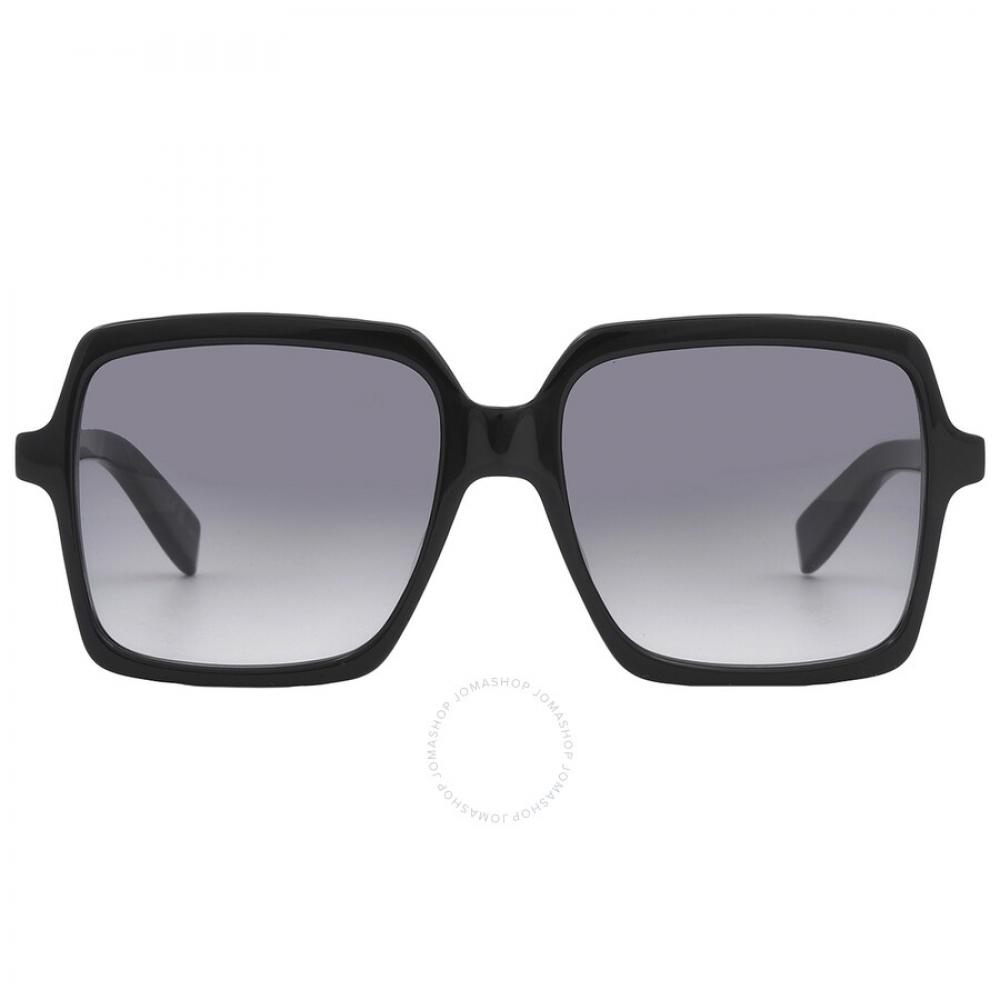 

Сірі градієнтні жіночі сонцезахисні окуляри Saint Laurent Sl 174 001 56