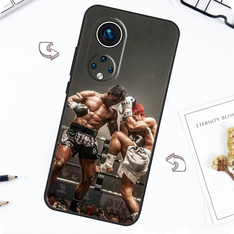 Muay Thai Kickboxing Fight Case For Honor Magic 7 5 6 Pro Honor 200 Pro X9b X9a X8b X8a X8 X9 X9c 50 70 90 Lite Cover