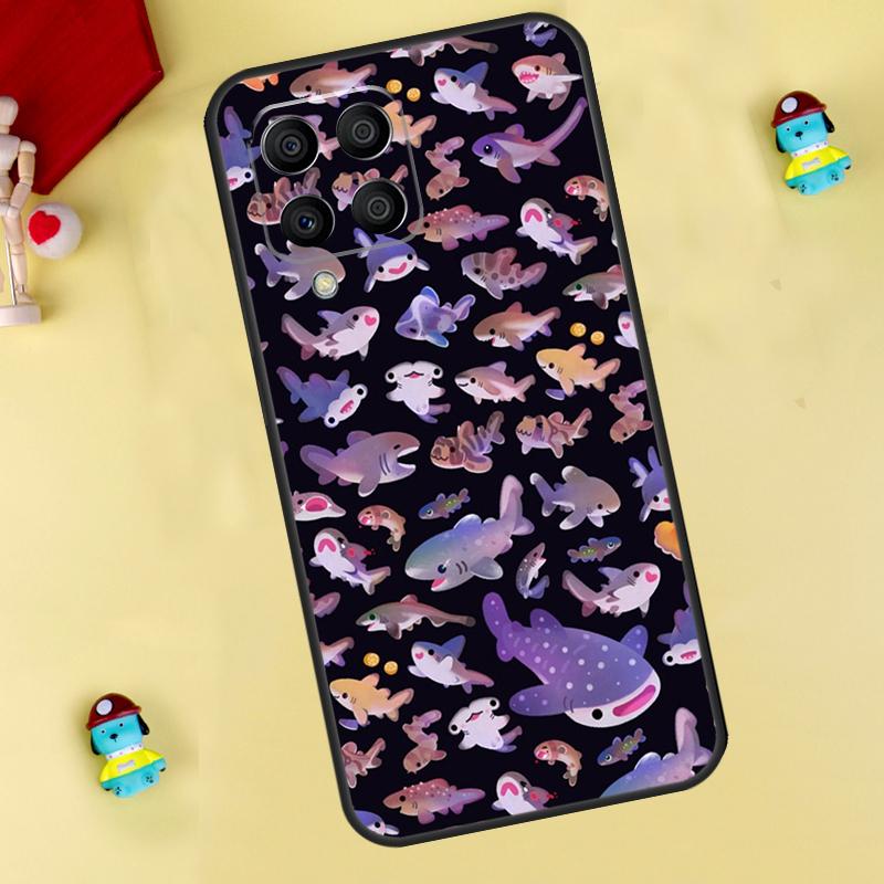 

whale sharks Case For Samsung Galaxy M31 M21 M35 M12 M13 M14 M15 M06 M16 M36 M56 M53 M32 M52 M55 M34 M54 Samsung M11