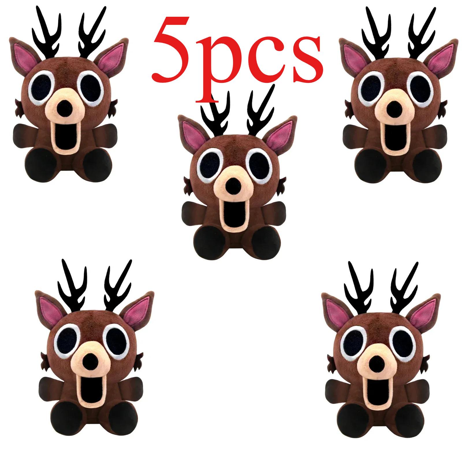 Fashnics Unisex Kids Deer 99 Nights In The Terrifying Forest Plush Toysmovie Stuffed Animals Toy Fans Birthday Gifts Toys Halloween Kids Gifts