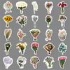 50 Sheets Cartoon Creative DIY Stickers Set for Journals