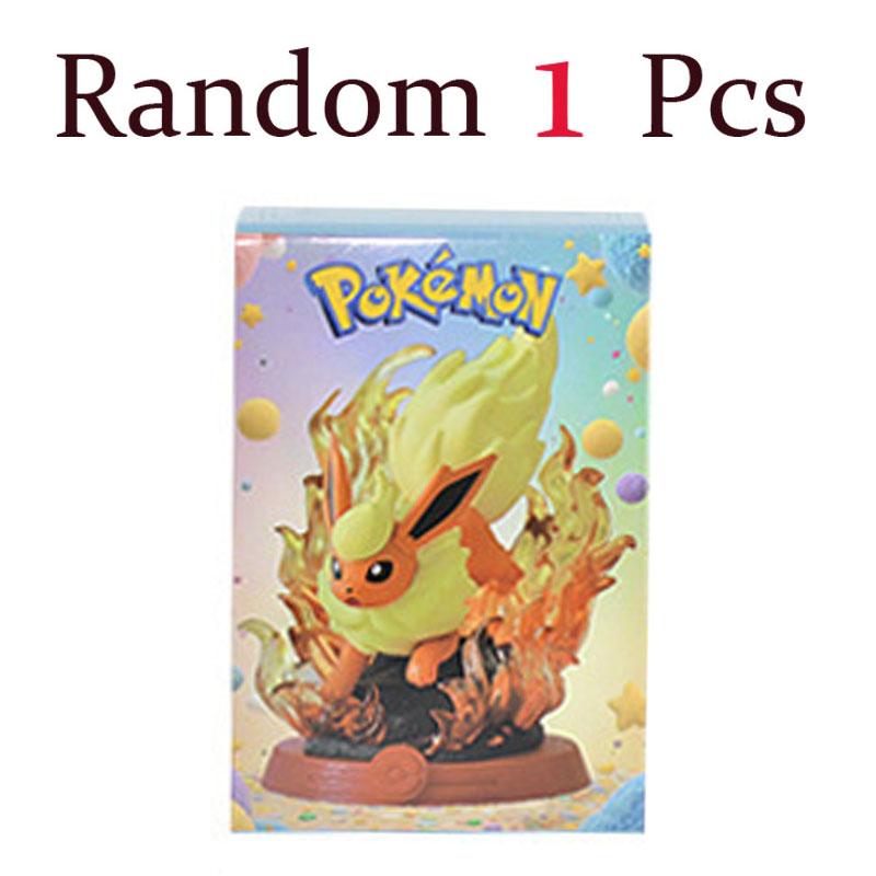 

9Patterns Pok mon Action Dolls Pikachu Blind Box Anime Models Desktop Decorations Pok mon Toys Children s Birthday Gifts