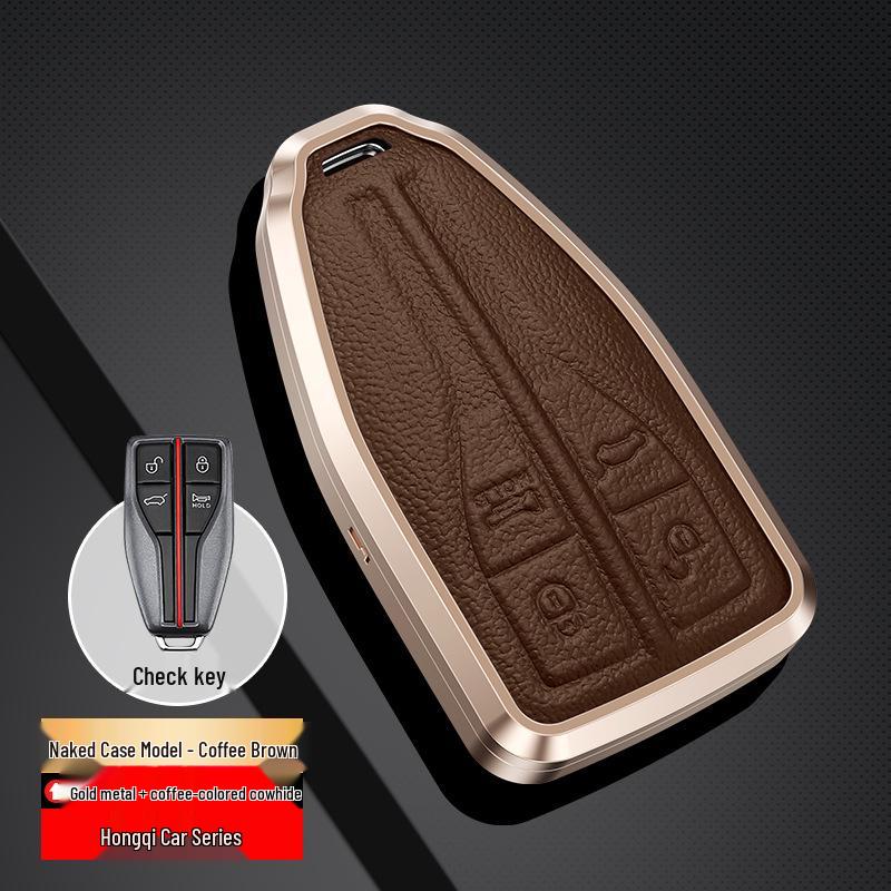 Premium Key Case for Hongqi HS5, HS7, H9, H5 Models