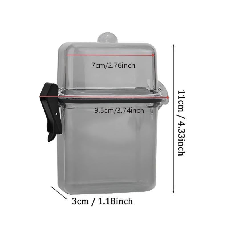 Portable Floating Watertight Case Waterproofs Diving Seal Box with Rope Hook Diving Sealing Dry Storage Box Easy To Use