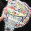 Large Tiger Embroidered Cloth Patches Iron On Patch Applique Jacket Jeans DIY