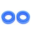 2pcs Water Proof Silicone Tire Inserts for 1.0in Tires RC Tire Inserts Dual Layer Hollow Structure 55x20mm