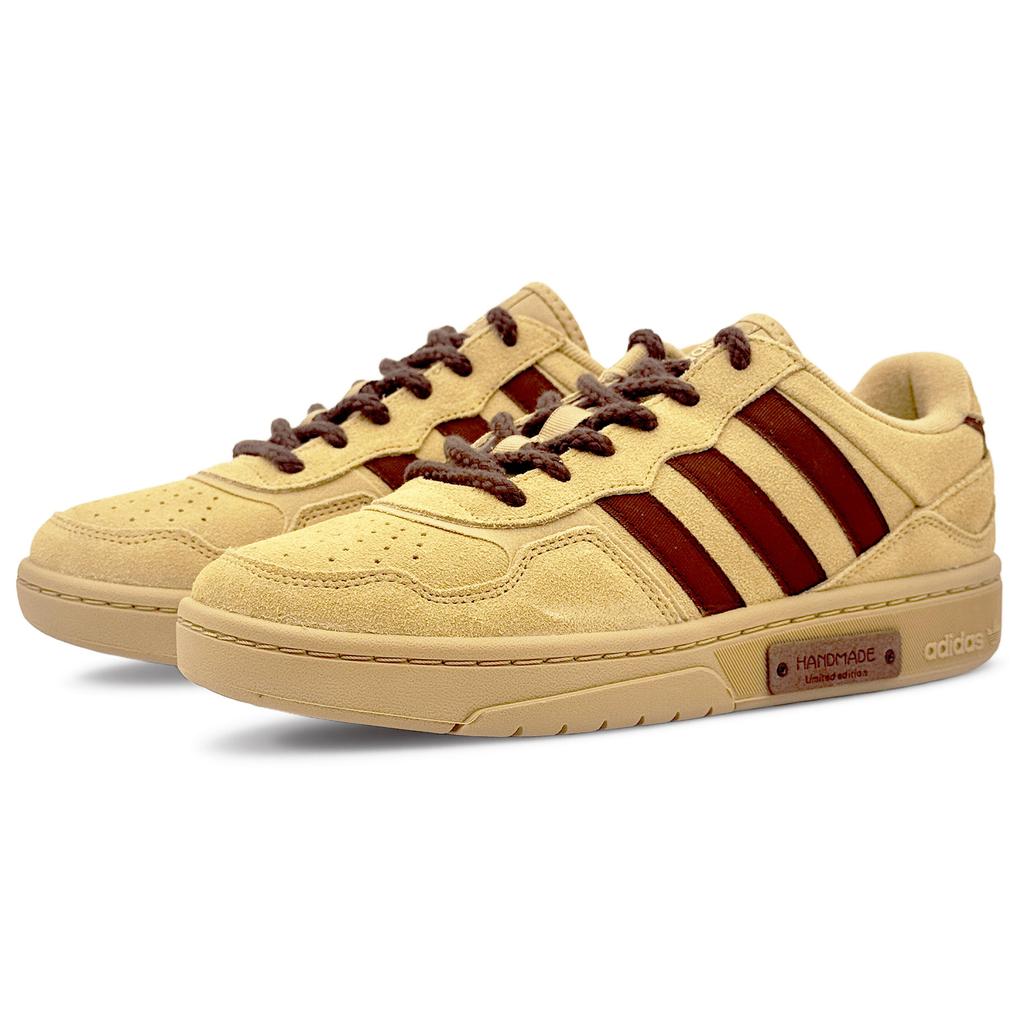 Adidas Originals Courtic Abrasion Resistant Low top Skateboard Shoes Unisex Wheat ID6070(team65-)
