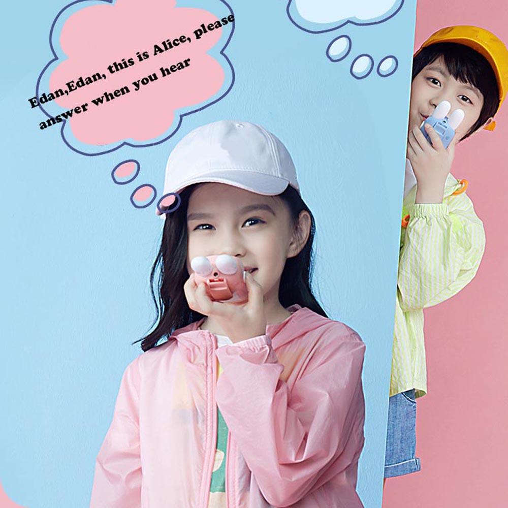 Electronic Wireless Walkie Talkie Toy Kid Phone For Children Portable Long Reception Distance Education Intercom Talking Machine
