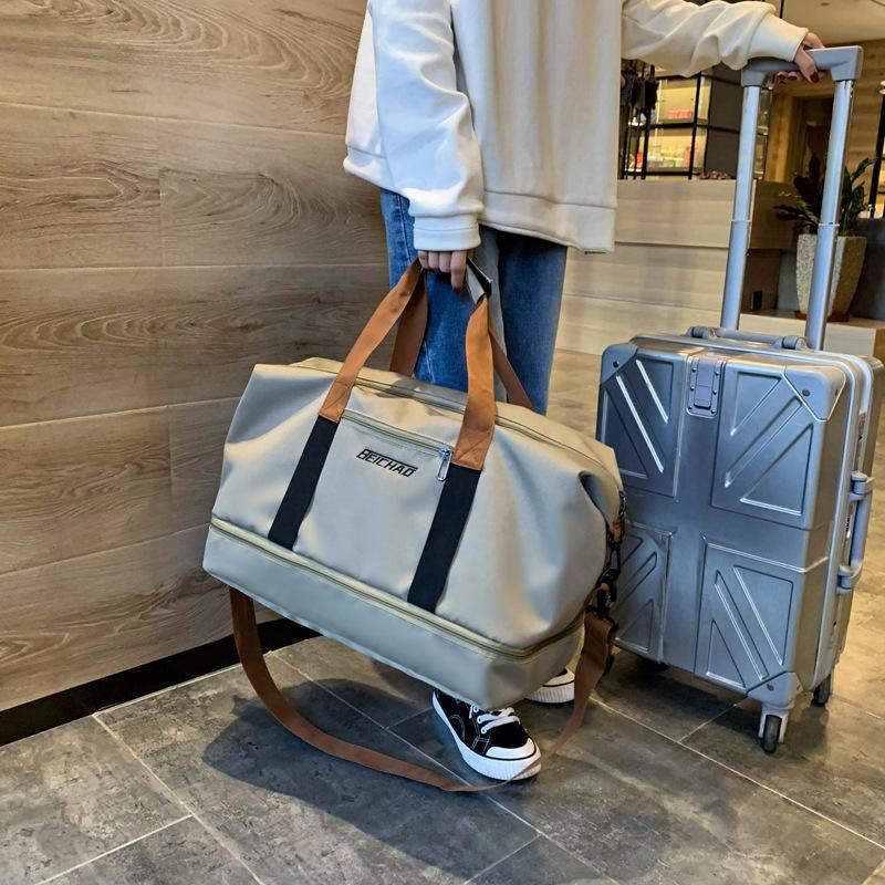 Trocken-Nass-Trennung Fitness Tasche, Damen Yoga Übung Trainingskleidung, Gepäcktasche, Liefertasche, Business Reise Handtasche