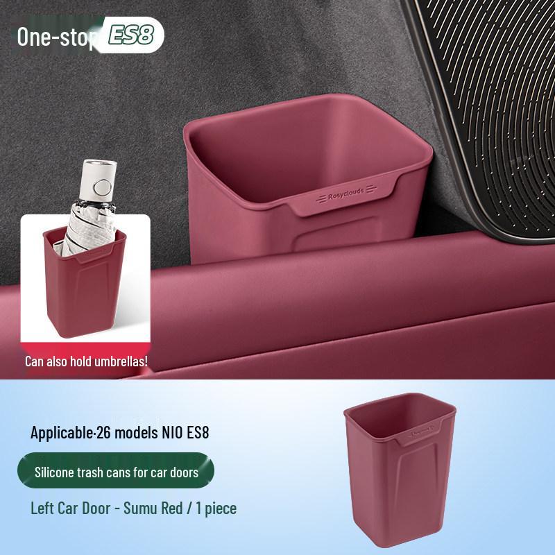 Nio ES8 Car Door Trash Can & Cup Holder - Fits 26 Models