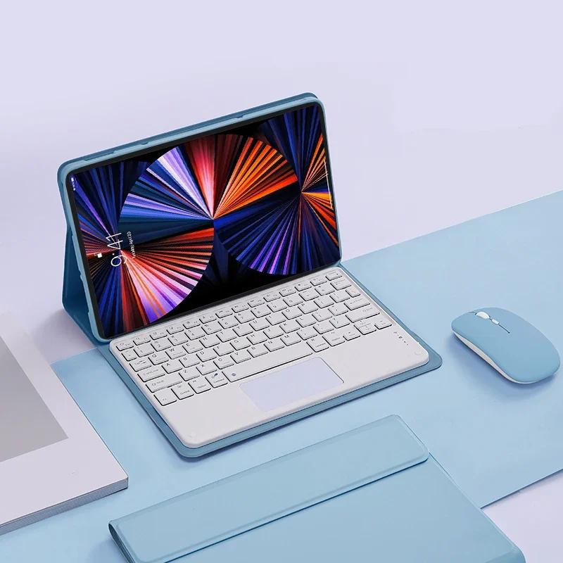 Funda para Honor Pad 10 de 12,1 pulgadas Cubierta de Teclado Táctil Trackpad para Funda Honor Pad 10 HEY3-W00 W10 Tablets Teclado Funda