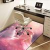 Unicorn and Princess Chair Mat: Office Carpet, Oversized Rug for Home Decor, Sofa Mat, Desk Pad Gift Suitable for Bedroom, Living Room, Any Room