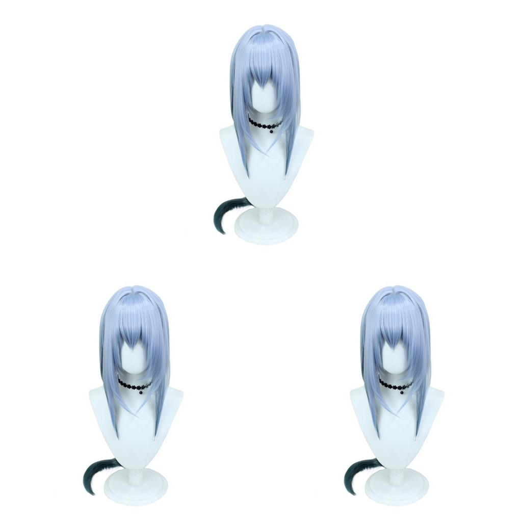 High Quality Long Hair Cosplay Wig With Gradient Design For Cold Crow Character