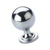 6Pcs Zinc Alloy Cabinet Knob Drawer Pulls Round Ball Furniture Decorative Handle for Kitchen Cupboard Wardrobe Enduring