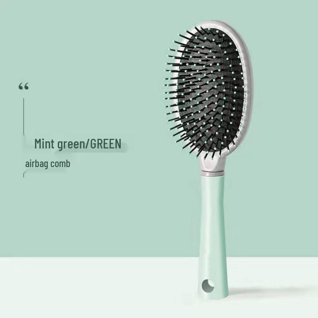 Women's Rib Comb for Wet/Dry Use: Fluffy, Cute Long Hair Styling Tool