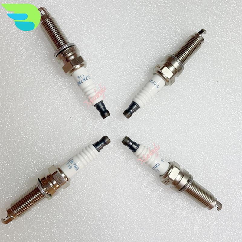 4PCS Double Iridium Spark Plug Torch YL8RTIP Replace for FORD CM5G12405CE 2207424 H6BG12405AA 1770305 1802090 DS7G12405BA