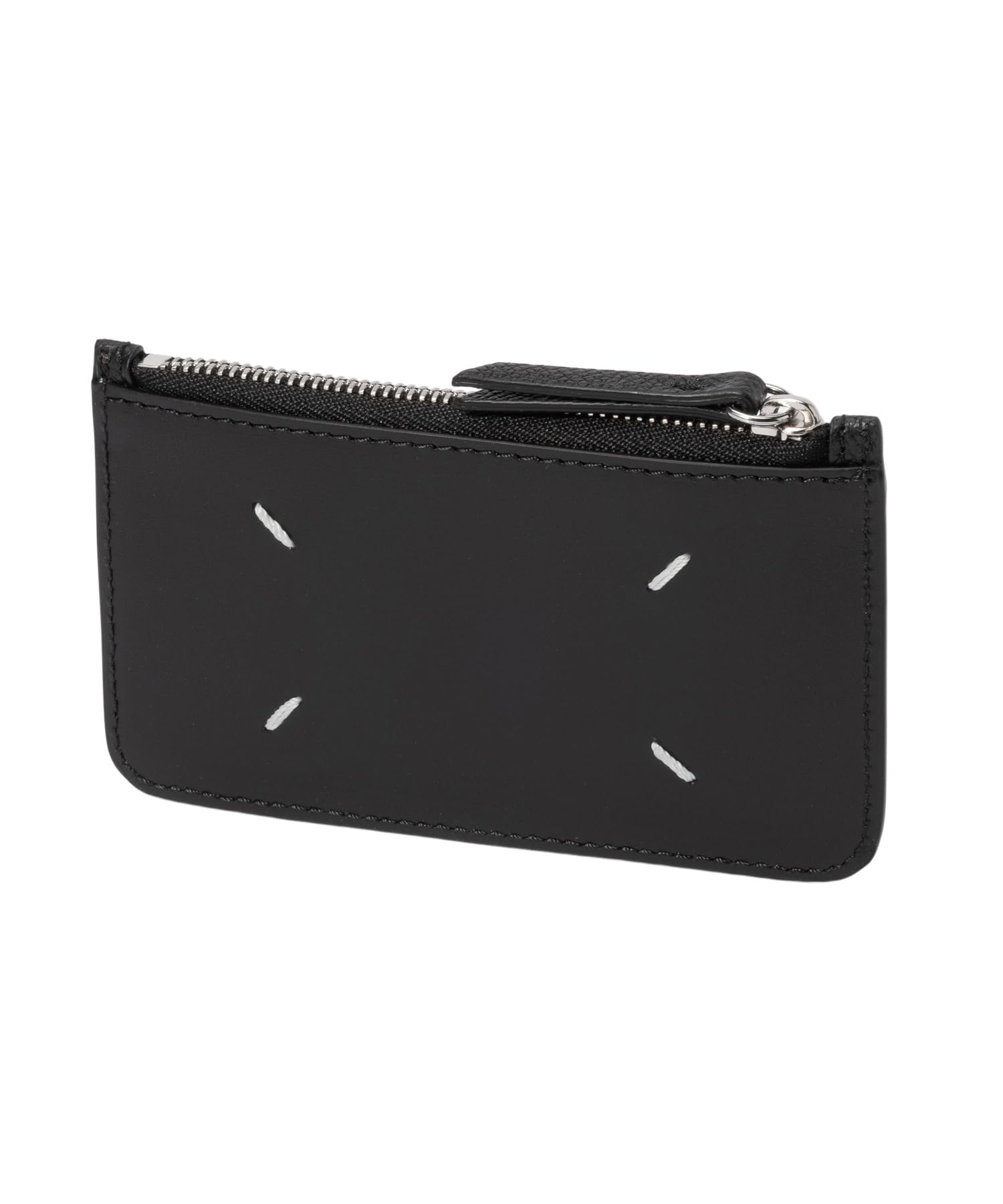 

Maison Margiela Card Case SA1VX0008-P4745 Black Leather Free Size [Used]