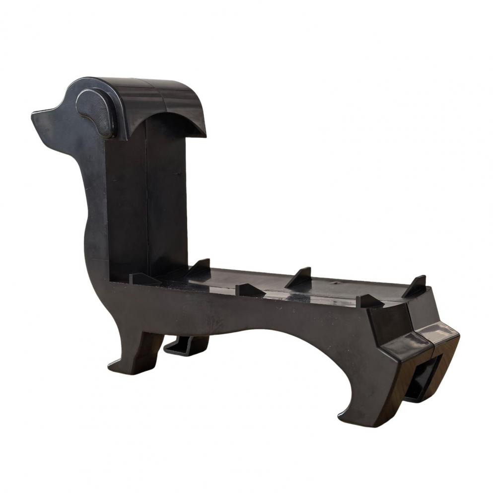 Wine Bottle Rack Dachshund Wine Bottle Holder Unique Dog-shaped Beer Display Stand for Home Kitchen Bar Dining Table Decor