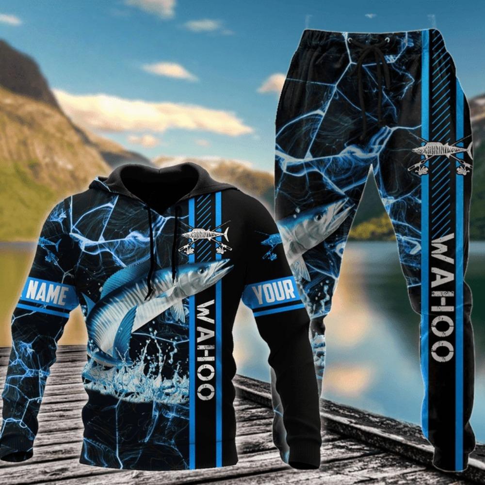 Camo Fishing Hunting 3D Printed Men Hoodies/Tracksuit Fashion Spring Autumn Man Clothing Suit Casual Long Sleeve Jogging Suits