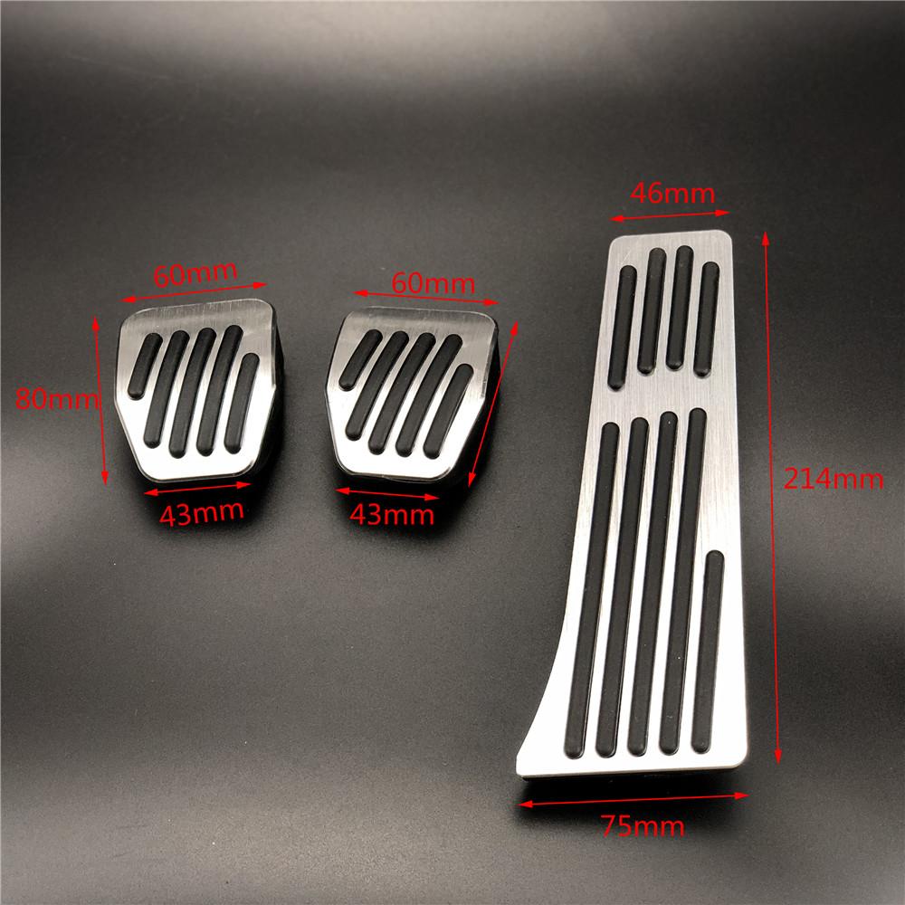 EAZYZKING Auto Gasbremspedal für BMW 5er F07 F08 F10 F11 F18 / 6er F06 F12 F13 / 7er F01 F02 F03 / X3 X4 F25 F26 Z4 E85