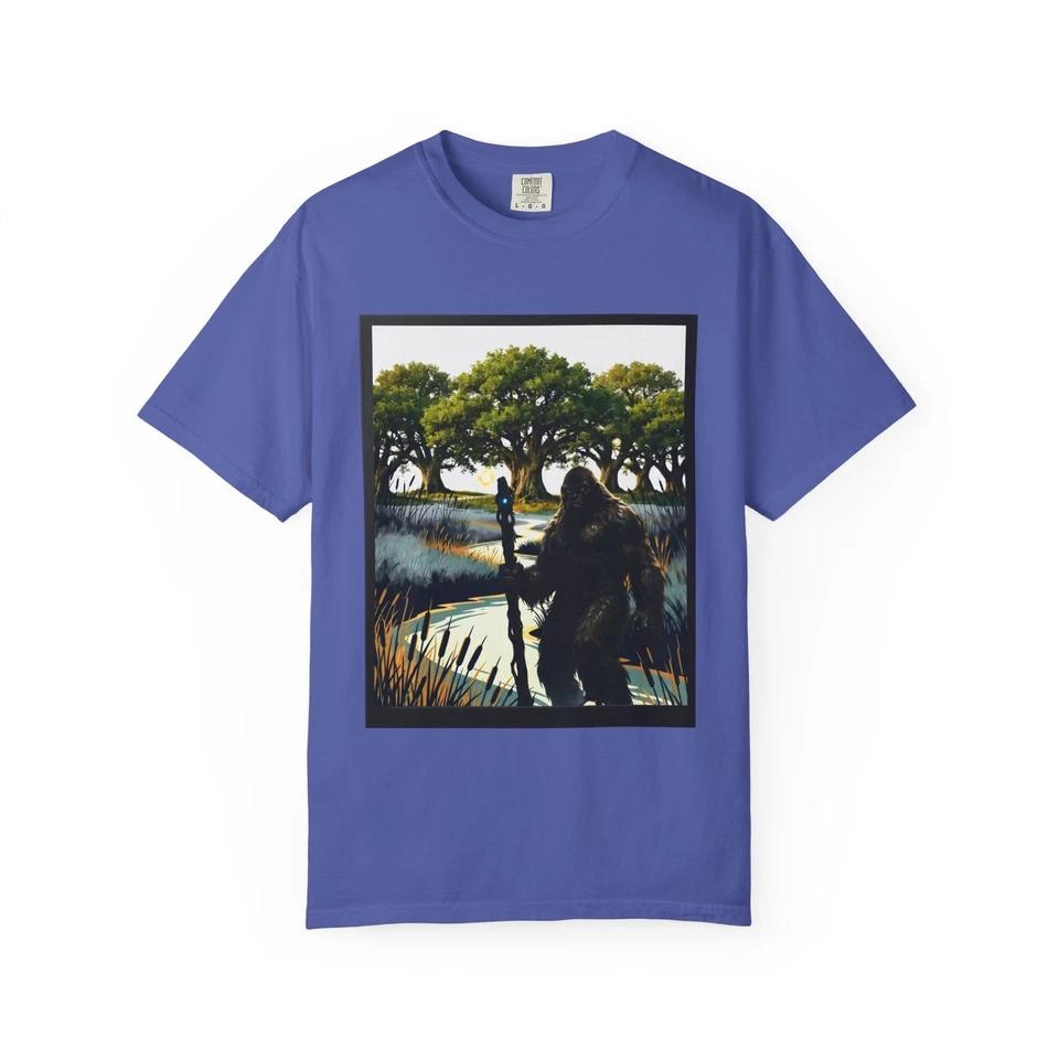 Sasquatch ,Bigfoot T-shirt | Cryptid Nature Scene 5 XL