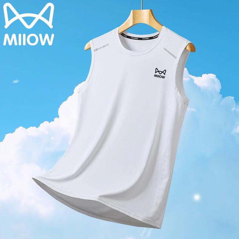 MiiOW Men s Summer Lightweight Quick-Dry Sleeveless T-Shirt 3XL