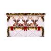 Christmas Door Cover 96 84 Inch Holiday with and Design