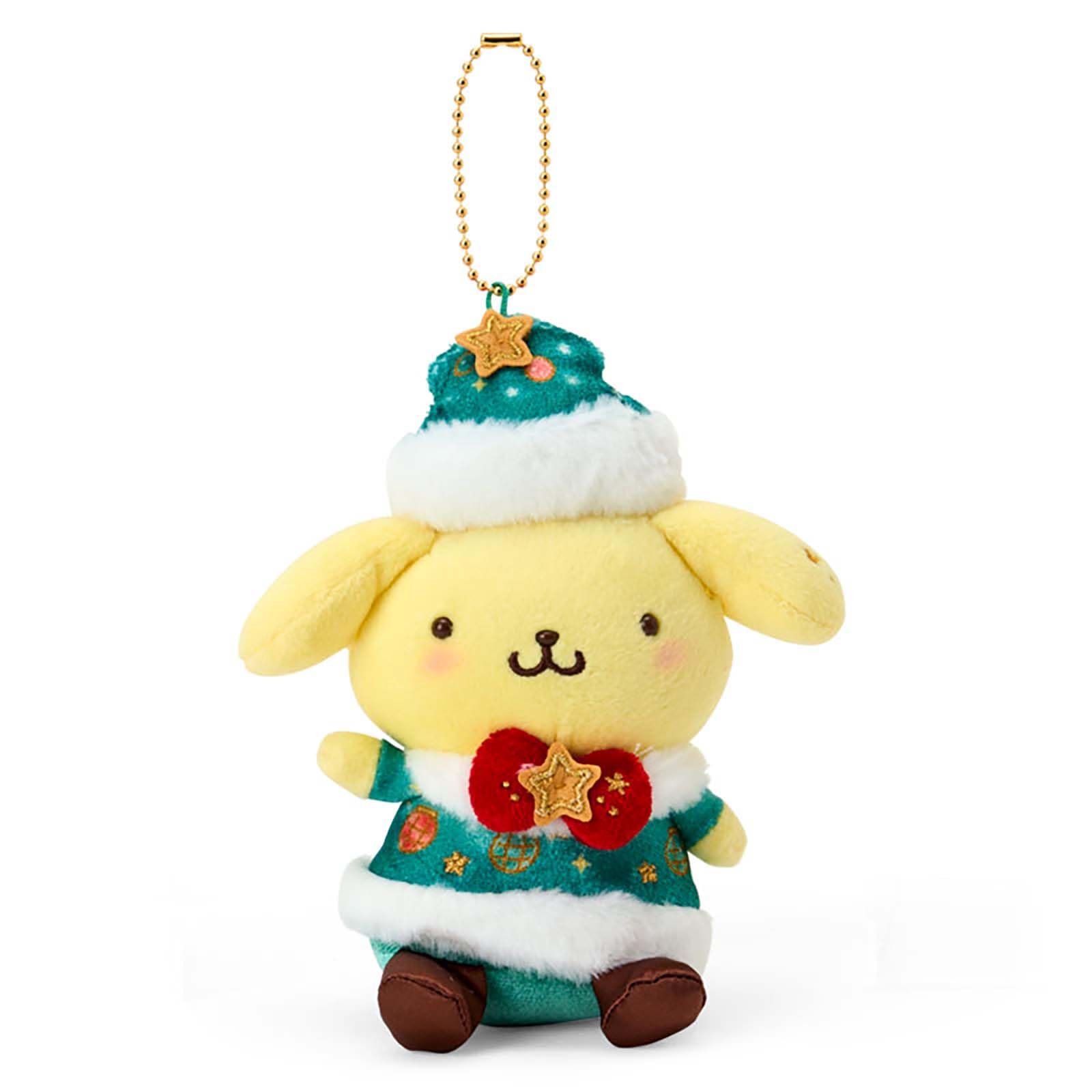 Sanrio Mascot Holder Pompompurin Ages 6 and up Item 269514 (Christmas) - - - No.
