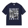 Klassisches Robert Irwin Wildlife Zoo Grafik T-Shirt Herren Vintage Mode Kurzarm T-Shirts Mann 100% Baumwolle T-Shirt Streetwear