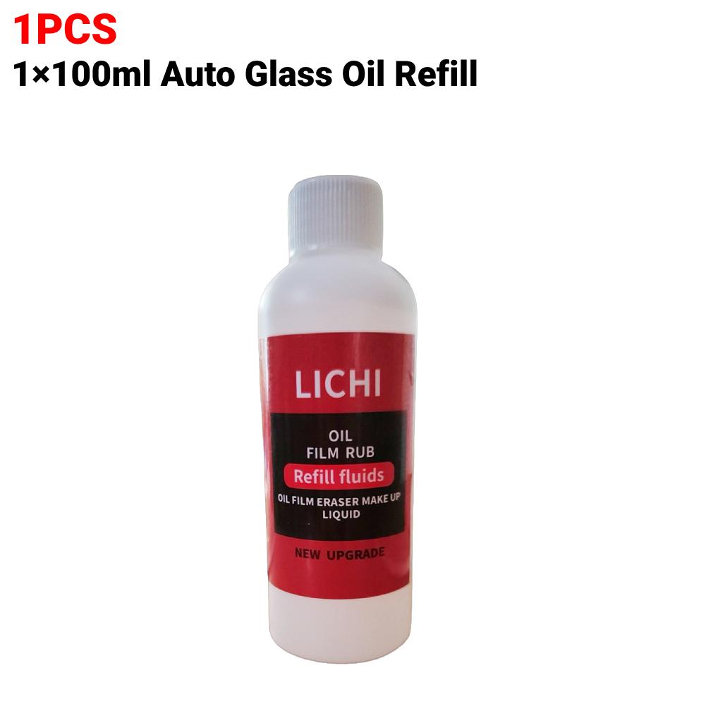 

Car Glass Oil Film Remover Automotive Glass Sponge Cleaning Brush Front Inner Windshield Glass Oil Film Cleaner For Car Cleaning