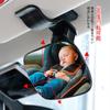 DFsucces Car Baby Curved Wide View Rear Seat Baby Seat Auxiliary Mirror for Checking On Child Without Turning 89mm X 56mm Mirror, Mirror, 360-Degree