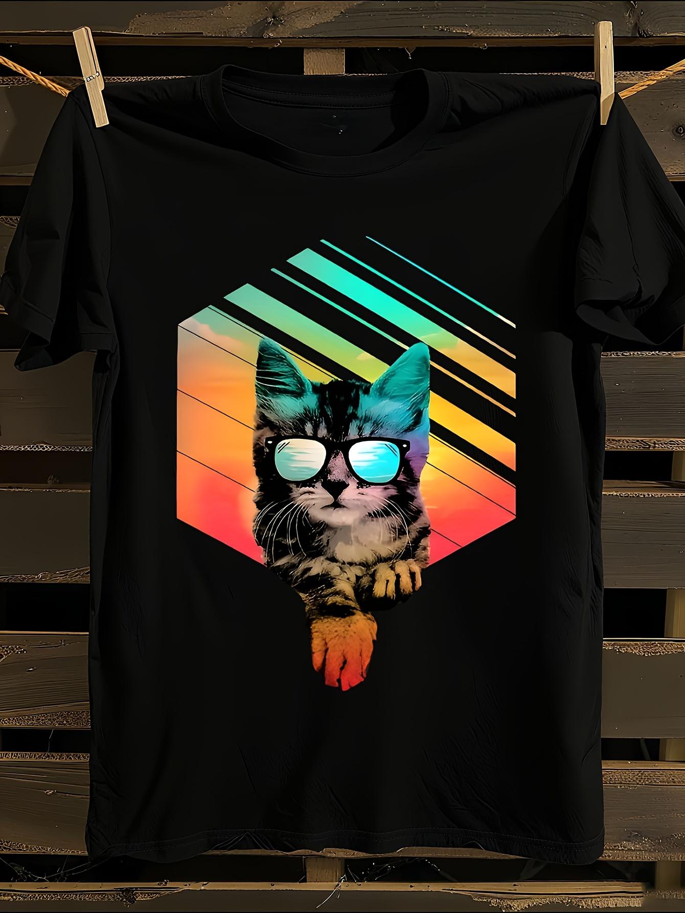 100% Retro Kitten Graphic Tshirt S