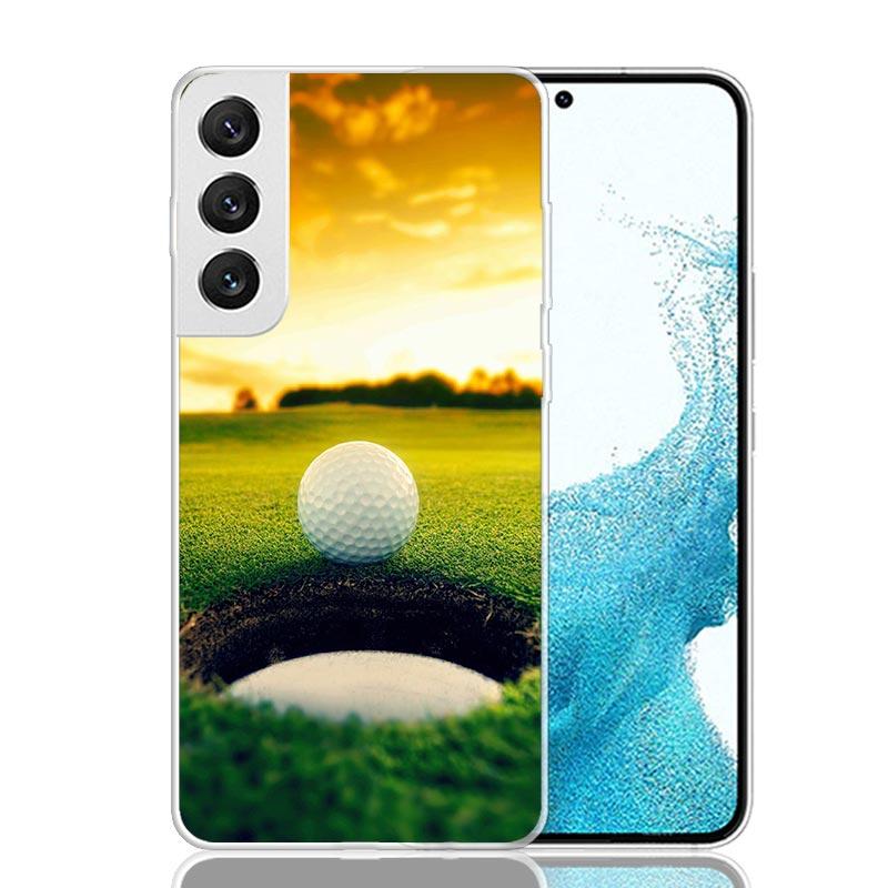 Modern Golf Sports Phone Case For Samsung Galaxy S26 Ultra S23 S24 S25 Edge S20 FE S21 S22 Plus Soft Print Shell Cover Fundas Ga