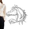Broche Cheval Animal Fait Main Bouton de Reverence Accessoires de Costume Broche Cheval pour Banquet Fête Costume Pull Écharpe Manteau Veste